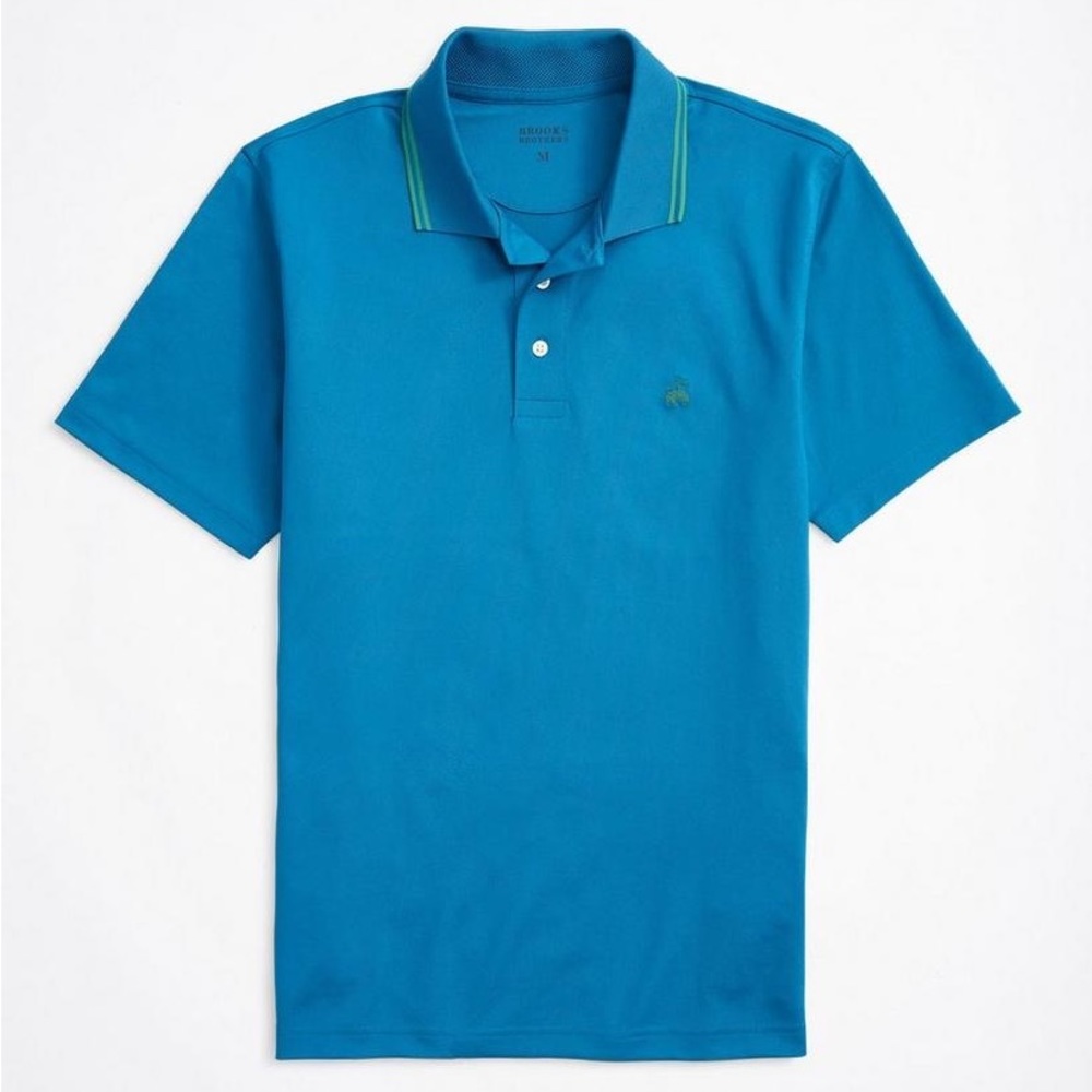 Brooks Brothers Blue Polo Shirt Size XL